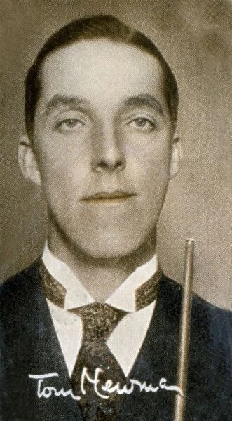 Tom Newman, Billiards champion, 1935