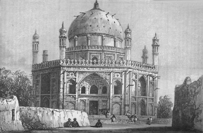 Framed Print : Tomb of Ahmed Shah, Adjoining the Citadel, Candahar, c1880 Framed Print : Tomb of Ahmed Shah, Adjoining the Citadel, Candahar, c1880