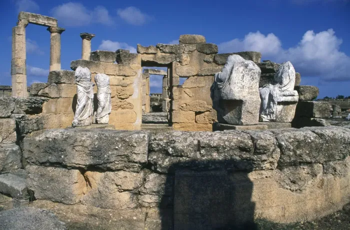 Framed Print : Tomb of Battus, Agora, Cyrene, Libya, c600 BC Framed Print : Tomb of Battus, Agora, Cyrene, Libya, c600 BC