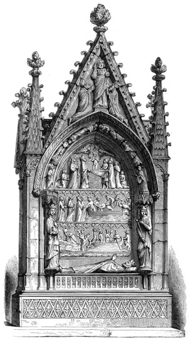 Framed Print : Tomb of Dagobert I (603-689), Merovingian king, Basilisque Saint-Denis, 1849 Framed Print : Tomb of Dagobert I (603-689), Merovingian king, Basilisque Saint-Denis, 1849