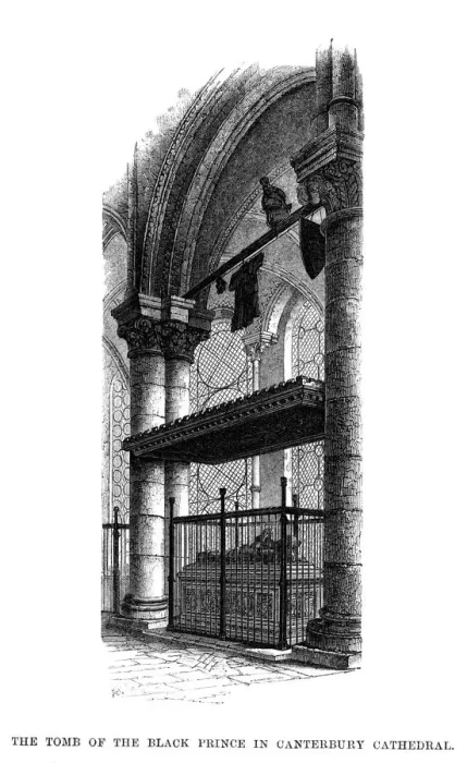 Framed Print : The tomb of Edward, the Black Prince, Canterbury Cathedral Framed Print : The tomb of Edward, the Black Prince, Canterbury Cathedral