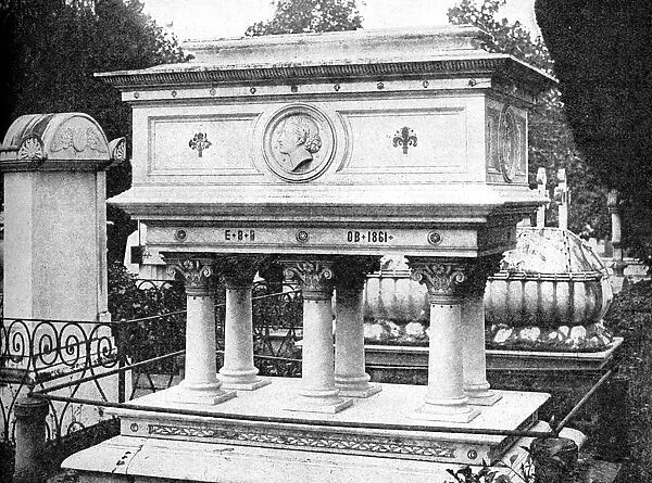 Tomb of Elizabeth Browning, Florence, design by Lord Leighton, 1923. Artist: Rischgitz Collection