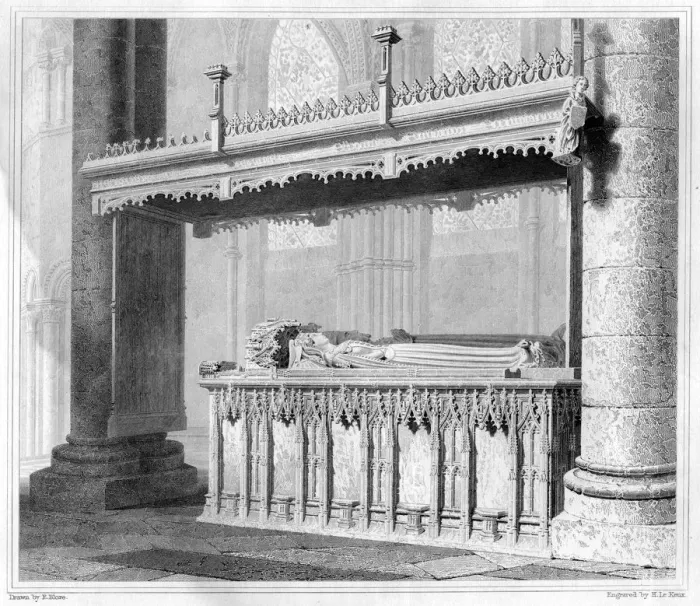 Framed Print : Tomb of Henry IV and his Queen Joan of Navarre in Canterbury Cathedral, 1825. Artist: John Le Keux Framed Print : Tomb of Henry IV and his Queen Joan of Navarre in Canterbury Cathedral, 1825. Artist: John Le Keux
