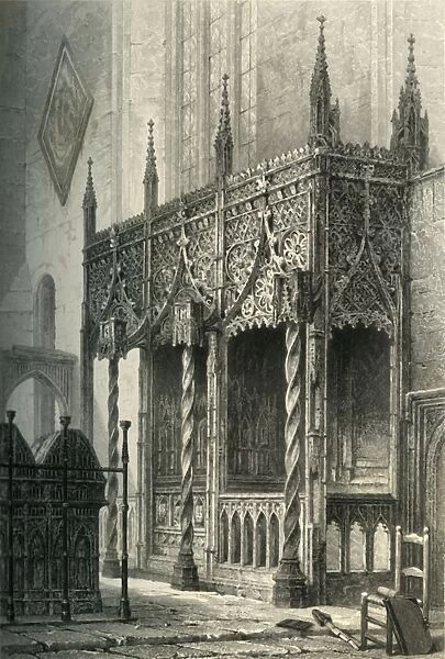 The Tomb of the Howards. - Arundel Church, c1870