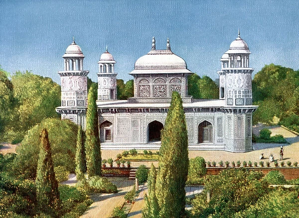 The Tomb of Itmad-ud-Dowlah, Agra, India, early 20th century