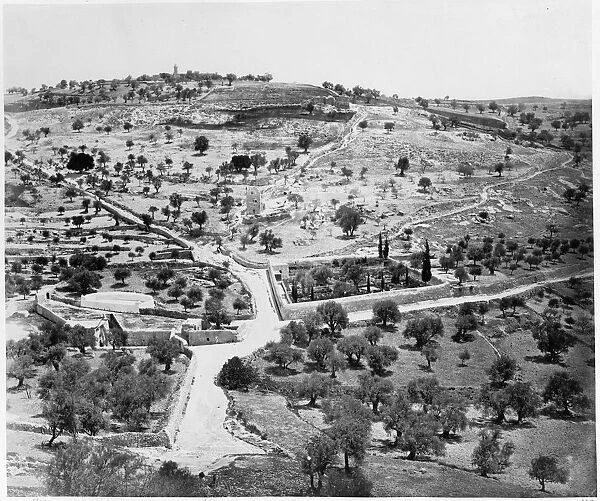 The Tomb of Mary. The Mount of Olives, Gethsemane, Between 1860 and 1880