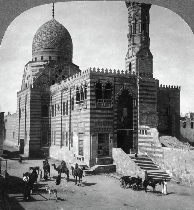 Framed Print : Tomb Mosque of Sultan Kait Bey, Cairo, Egypt, 1905. Artist: Underwood & Underwood Framed Print : Tomb Mosque of Sultan Kait Bey, Cairo, Egypt, 1905. Artist: Underwood & Underwood