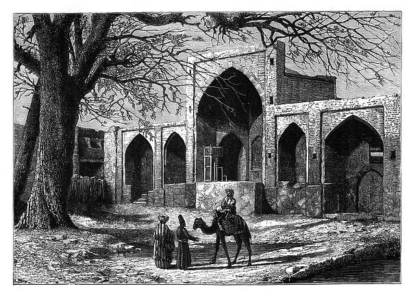 The tomb of Nadir Shah of Persia at Mecca, (1688-1747), c1890