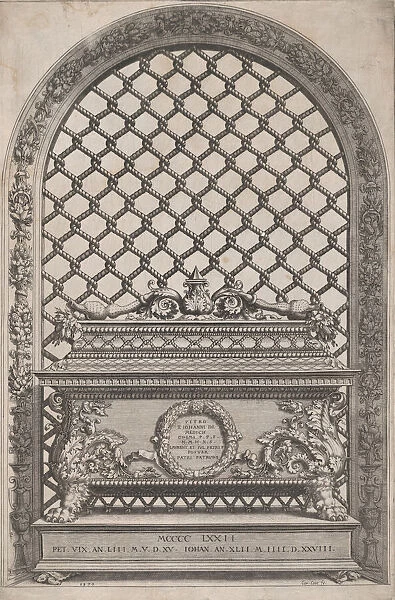 The Tomb of Pietro and Giovanni de Medici from The Tombs of the Medici, 1570