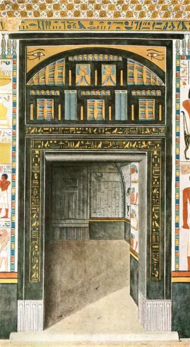 Framed Print : The tomb of Puimre, Thebes, Egypt, (1928). Creator: Unknown Framed Print : The tomb of Puimre, Thebes, Egypt, (1928). Creator: Unknown