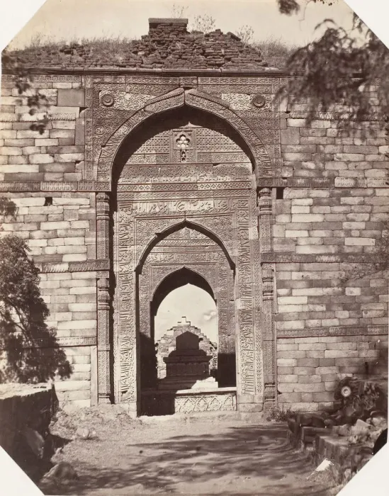 Framed Print : Tomb at the Qutub Minar, Delhi, 1858-61. Creator: Unknown Framed Print : Tomb at the Qutub Minar, Delhi, 1858-61. Creator: Unknown