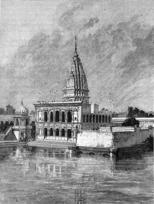 Framed Print : Tomb of Runjeet Sing, Lahore, c1891. Creator: James Grant Framed Print : Tomb of Runjeet Sing, Lahore, c1891. Creator: James Grant