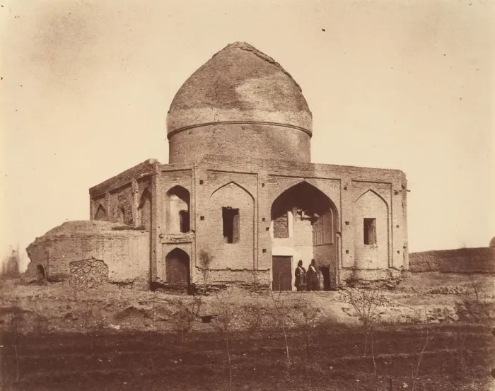 Framed Print : [Tomb of Seeh-i Mumin], 1840s-60s. Creator: Possibly by Luigi Pesce