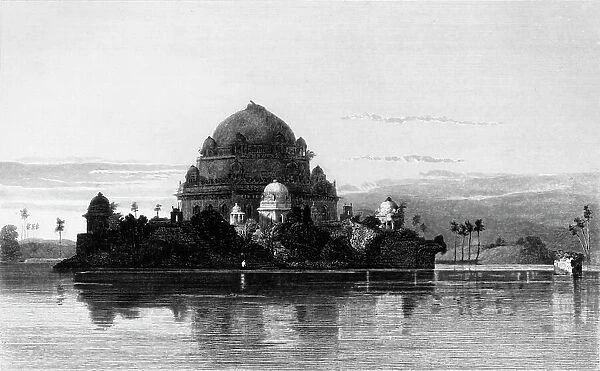 Tomb of Shere Shah, 1834. Creator: Samuel Prout