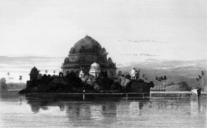 Framed Print : Tomb of Shere Shah, 1834. Creator: Samuel Prout Framed Print : Tomb of Shere Shah, 1834. Creator: Samuel Prout