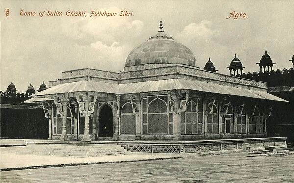Tomb of Sulim Chishti, Futtehpur Sikri. Agra. Creator: Unknown