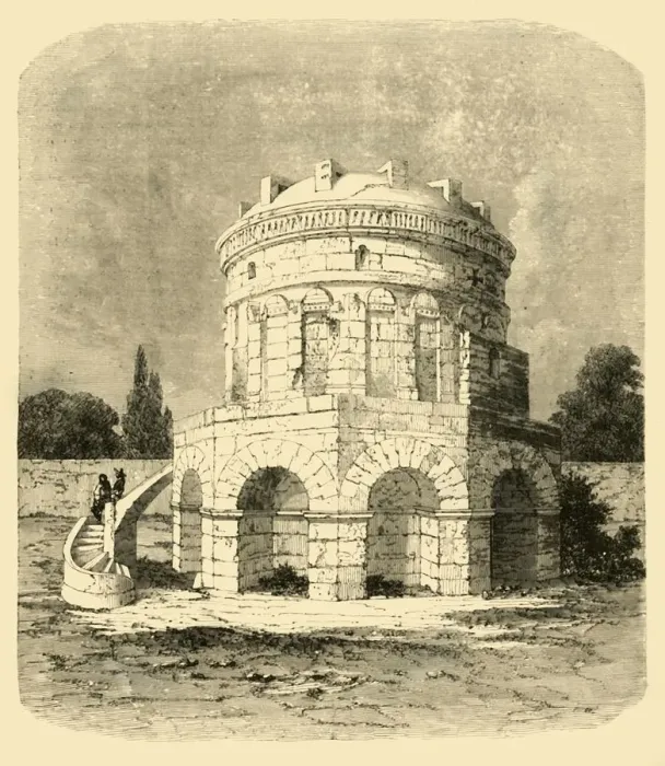 Framed Print : Tomb of Theodoric, Ravenna, 1890. Creator: Unknown Framed Print : Tomb of Theodoric, Ravenna, 1890. Creator: Unknown