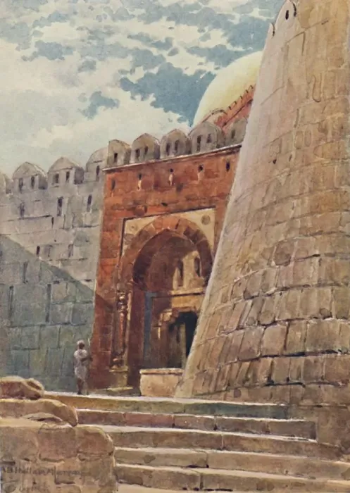 Framed Print : The Tomb of Tughlak Shah, c1880 (1905). Artist: Alexander Henry Hallam Murray Framed Print : The Tomb of Tughlak Shah, c1880 (1905). Artist: Alexander Henry Hallam Murray