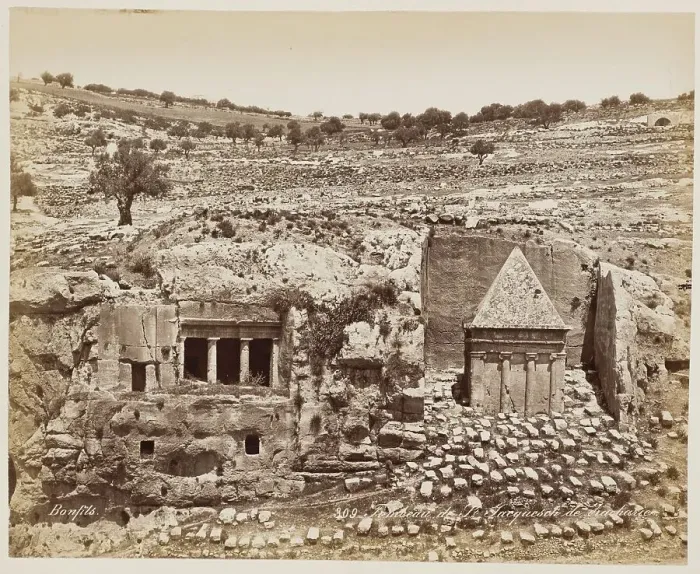 Framed Print : Tombe Du St. Jacquesch De... #309, Printed c.1870. Creator: Felix Bonfils Framed Print : Tombe Du St. Jacquesch De... #309, Printed c.1870. Creator: Felix Bonfils