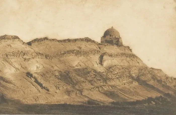 Framed Print : Tombeau de Sidi-Ambarek, a Garara, 1850. Creator: Maxime du Camp Framed Print : Tombeau de Sidi-Ambarek, a Garara, 1850. Creator: Maxime du Camp