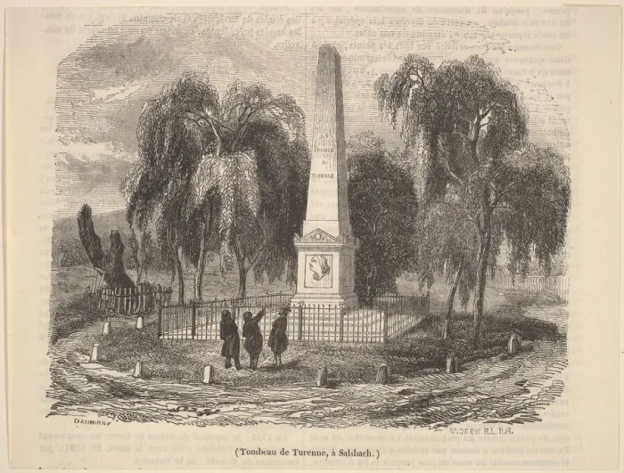 Framed Print : Tombeau de Turenne aSalsbach, 1835-78. Creator: Unknown Framed Print : Tombeau de Turenne aSalsbach, 1835-78. Creator: Unknown