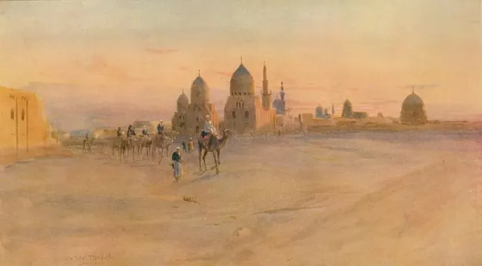 Framed Print : The Tombs of the Khalifs, c1905, (1912). Artist: Walter Frederick Roofe Tyndale Framed Print : The Tombs of the Khalifs, c1905, (1912). Artist: Walter Frederick Roofe Tyndale
