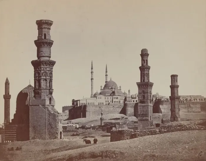 Framed Print : Tombs of Mamelukes, 1857. Creator: James Robertson Framed Print : Tombs of Mamelukes, 1857. Creator: James Robertson