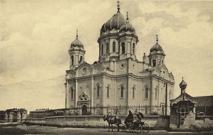 Framed Print : Tomsk: St. Trinity Cathedral, 1905. Creator: Unknown Framed Print : Tomsk: St. Trinity Cathedral, 1905. Creator: Unknown
