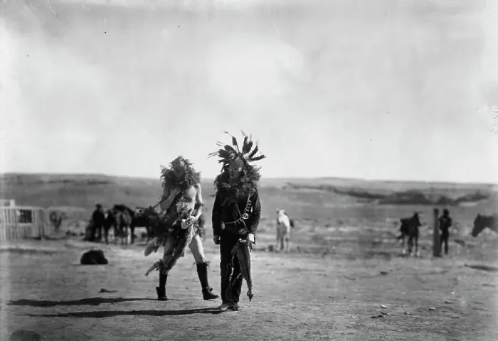 Framed Print : Toneneli and Haschelti, c1905. Creator: Edward Sheriff Curtis Framed Print : Toneneli and Haschelti, c1905. Creator: Edward Sheriff Curtis