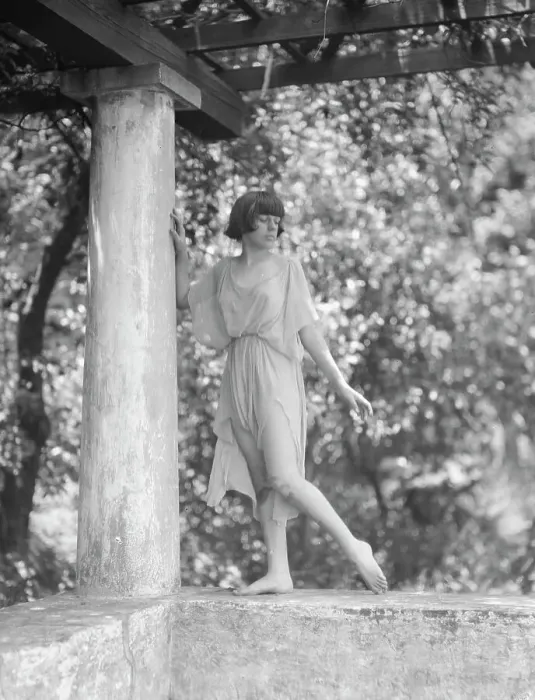 Framed Print : Tonetti, Miss, at Sneding's Landing, 1921 June 7. Creator: Arnold Genthe Framed Print : Tonetti, Miss, at Sneding's Landing, 1921 June 7. Creator: Arnold Genthe