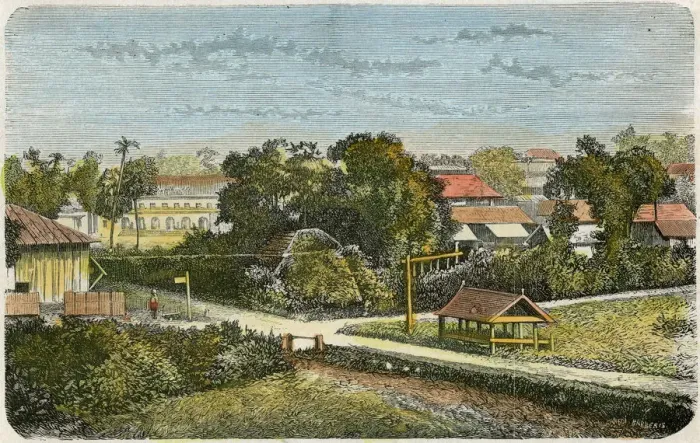 Framed Print : Tonga, c1885. Artist: Canedi Barberis Framed Print : Tonga, c1885. Artist: Canedi Barberis