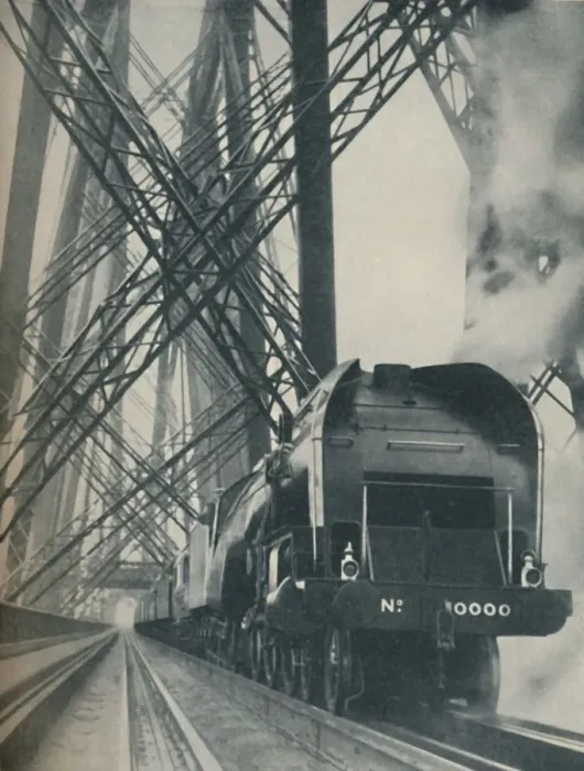 Framed Print : Four Hundred Tons of Train Pulled By A Leviathan, c1935. Artist: Global Photographic Union Framed Print : Four Hundred Tons of Train Pulled By A Leviathan, c1935. Artist: Global Photographic Union