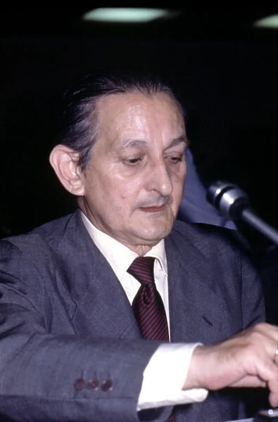 Torcuato Fernandez Miranda, Spanish politician, photography, 1976