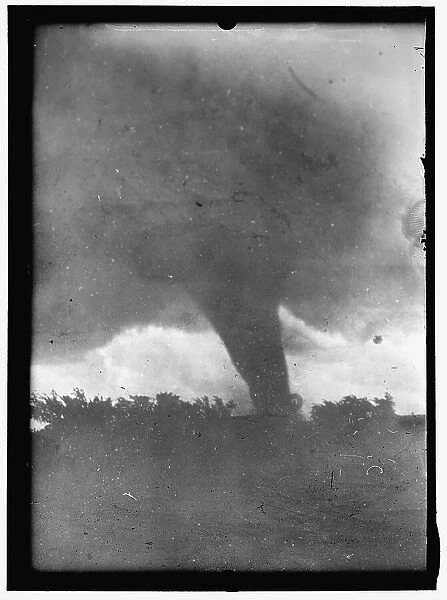 Tornado, between 1913 and 1917. Creator: Harris & Ewing. Tornado, between 1913 and 1917. Creator: Harris & Ewing