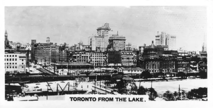 Framed Print : Toronto from the lake, Canada, c1920s Framed Print : Toronto from the lake, Canada, c1920s