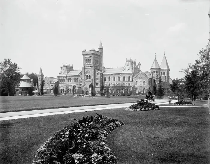 Framed Print : Toronto University, Toronto, between 1890 and 1901. Creator: Unknown Framed Print : Toronto University, Toronto, between 1890 and 1901. Creator: Unknown