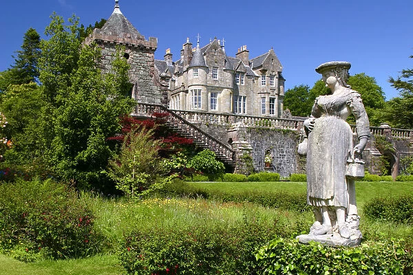 Torosay Castle and gardens, Mull, Argyll and Bute, Scotland