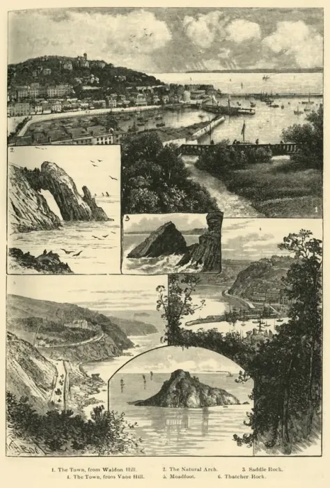Framed Print : Torquay, 1898. Creator: Unknown Framed Print : Torquay, 1898. Creator: Unknown
