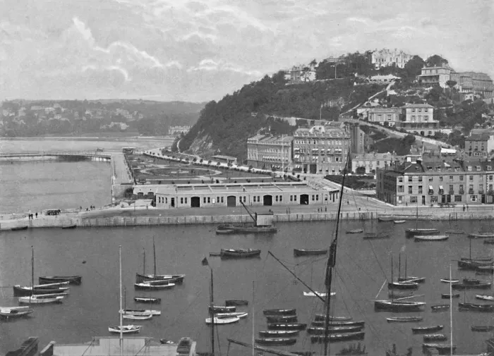 Framed Print : Torquay, c1896. Artist: Norman May Framed Print : Torquay, c1896. Artist: Norman May