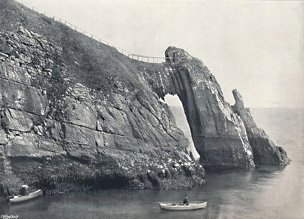 Torquay - The Natural Arch (London Bridge), 1895