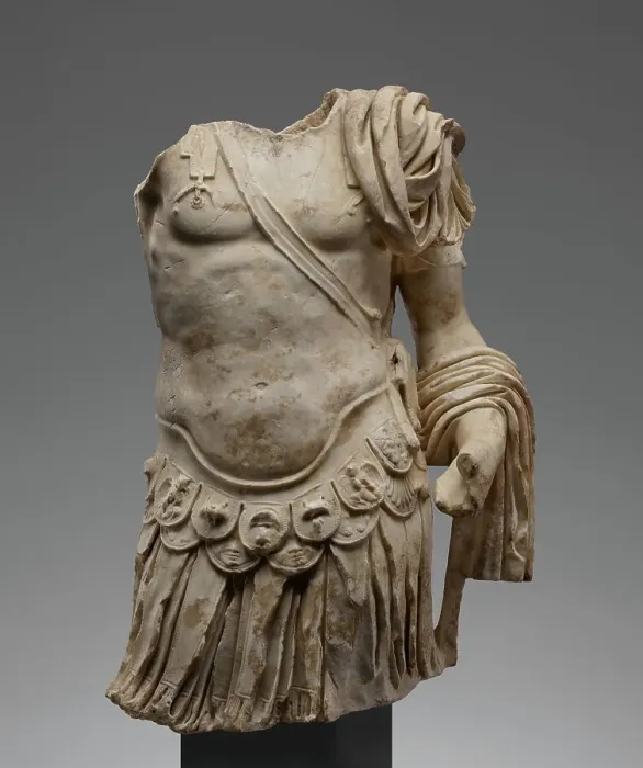 Framed Print : Torso of a Cuirassed Statue, A.D. 81-96. Creator: Unknown Framed Print : Torso of a Cuirassed Statue, A.D. 81-96. Creator: Unknown