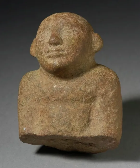 Framed Print : Torso of Man, 12th Dynasty (1991-1786 BCE). Creator: Unknown Framed Print : Torso of Man, 12th Dynasty (1991-1786 BCE). Creator: Unknown