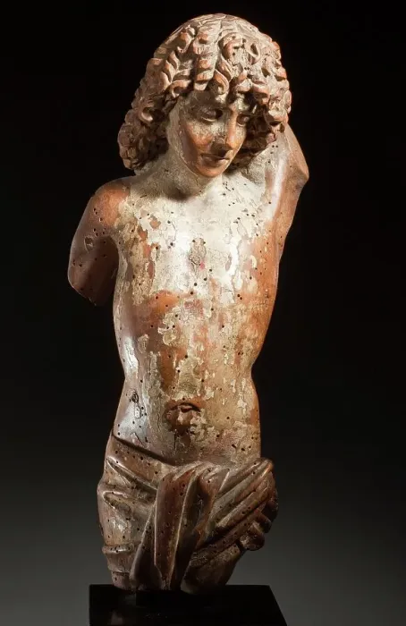 Framed Print : Torso of Saint Sebastian, between c.1470 and c.1480. Creator: Unknown Framed Print : Torso of Saint Sebastian, between c.1470 and c.1480. Creator: Unknown
