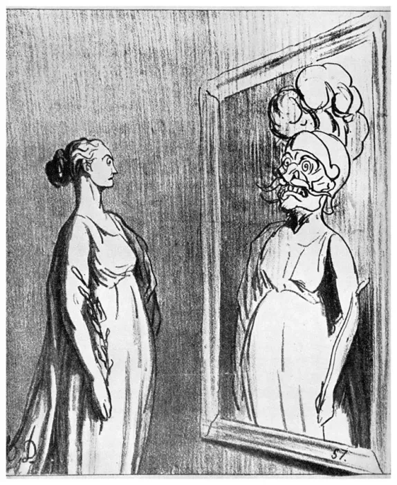 Framed Print : Total war: What Old Mirrors They Make Nowadays, 1868 (1956)