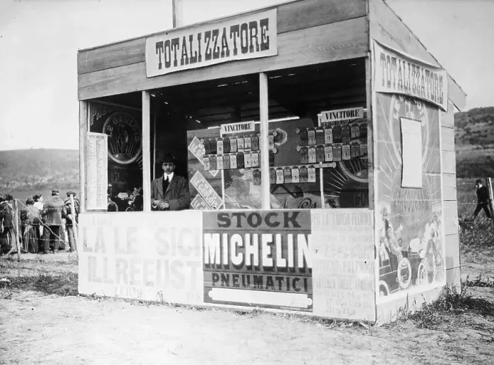 Framed Print : The Tote stand, Targa Florio race, Sicily, 1907 Framed Print : The Tote stand, Targa Florio race, Sicily, 1907