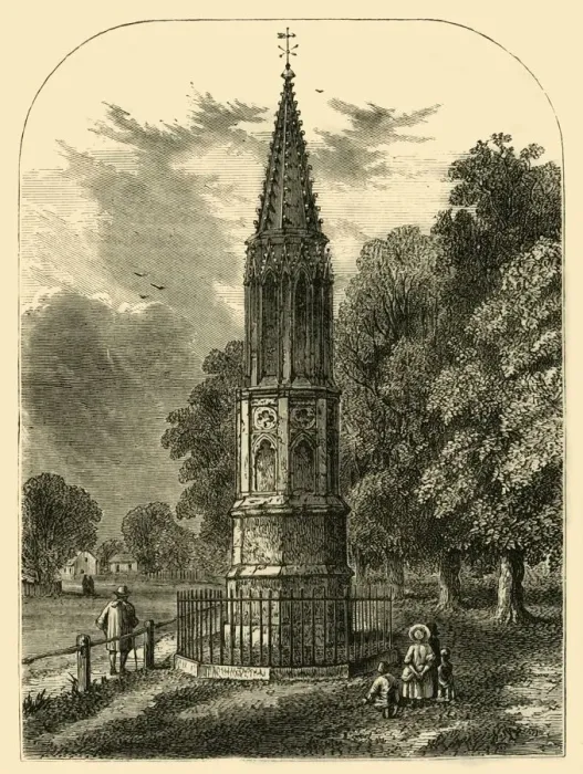 Framed Print : Tottenham High Cross, 1820, (c1876). Creator: Unknown Framed Print : Tottenham High Cross, 1820, (c1876). Creator: Unknown