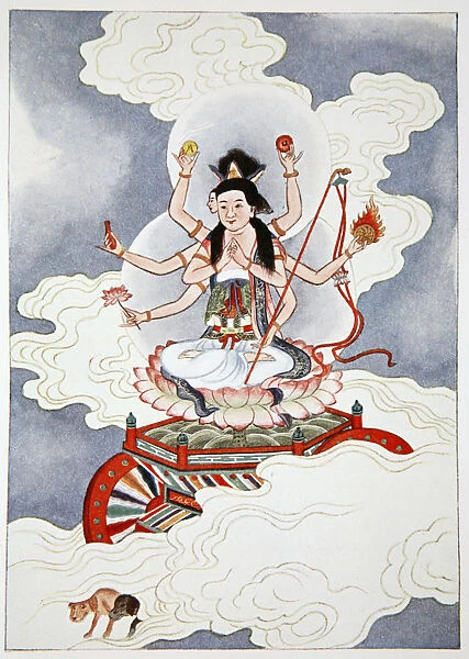 Tou Mu, Goddess of the North Star, 1922