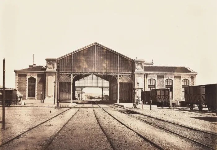 Framed Print : Toulon, ca. 1861. Creator: Edouard Baldus Framed Print : Toulon, ca. 1861. Creator: Edouard Baldus