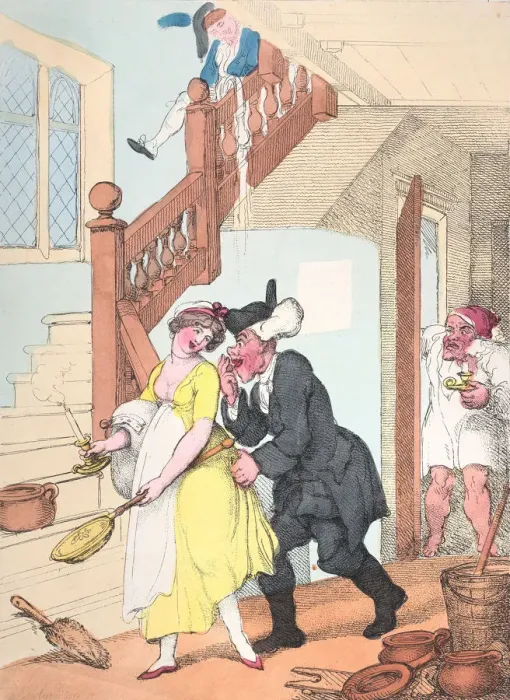 Framed Print : A Tour to the Lakes, October 1807. October 1807. Creator: Thomas Rowlandson Framed Print : A Tour to the Lakes, October 1807. October 1807. Creator: Thomas Rowlandson
