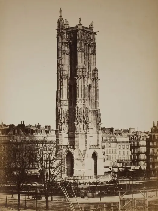 Framed Print : Tour St. Jacques, Paris, 1860s. Creator: Unknown